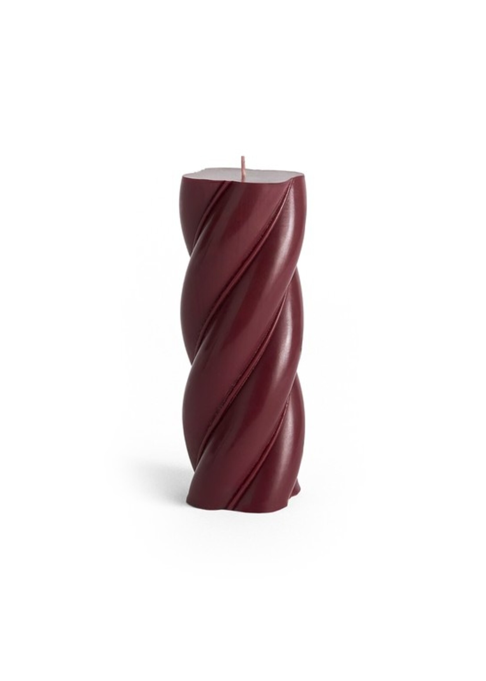 Hay Soft serve candle - Medium - Bordeaux