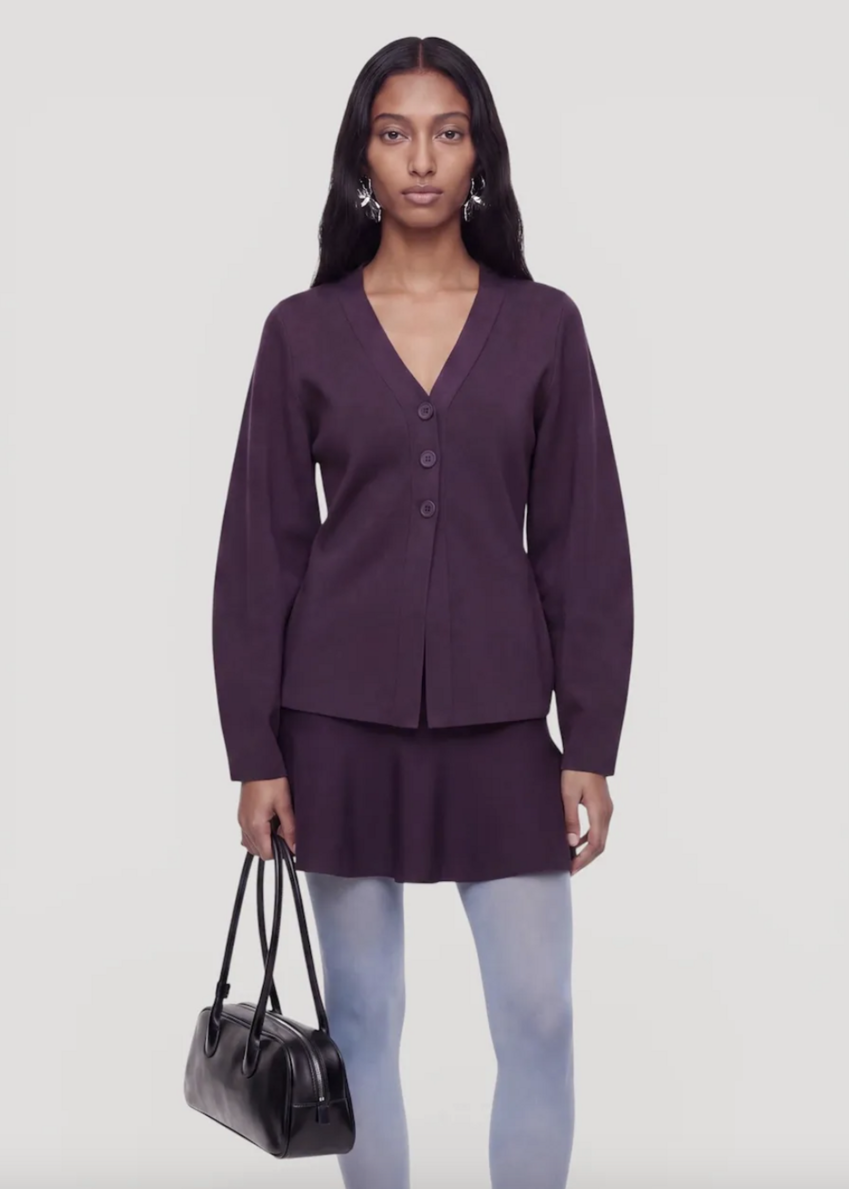 Edited Kendal Cardigan - Purple