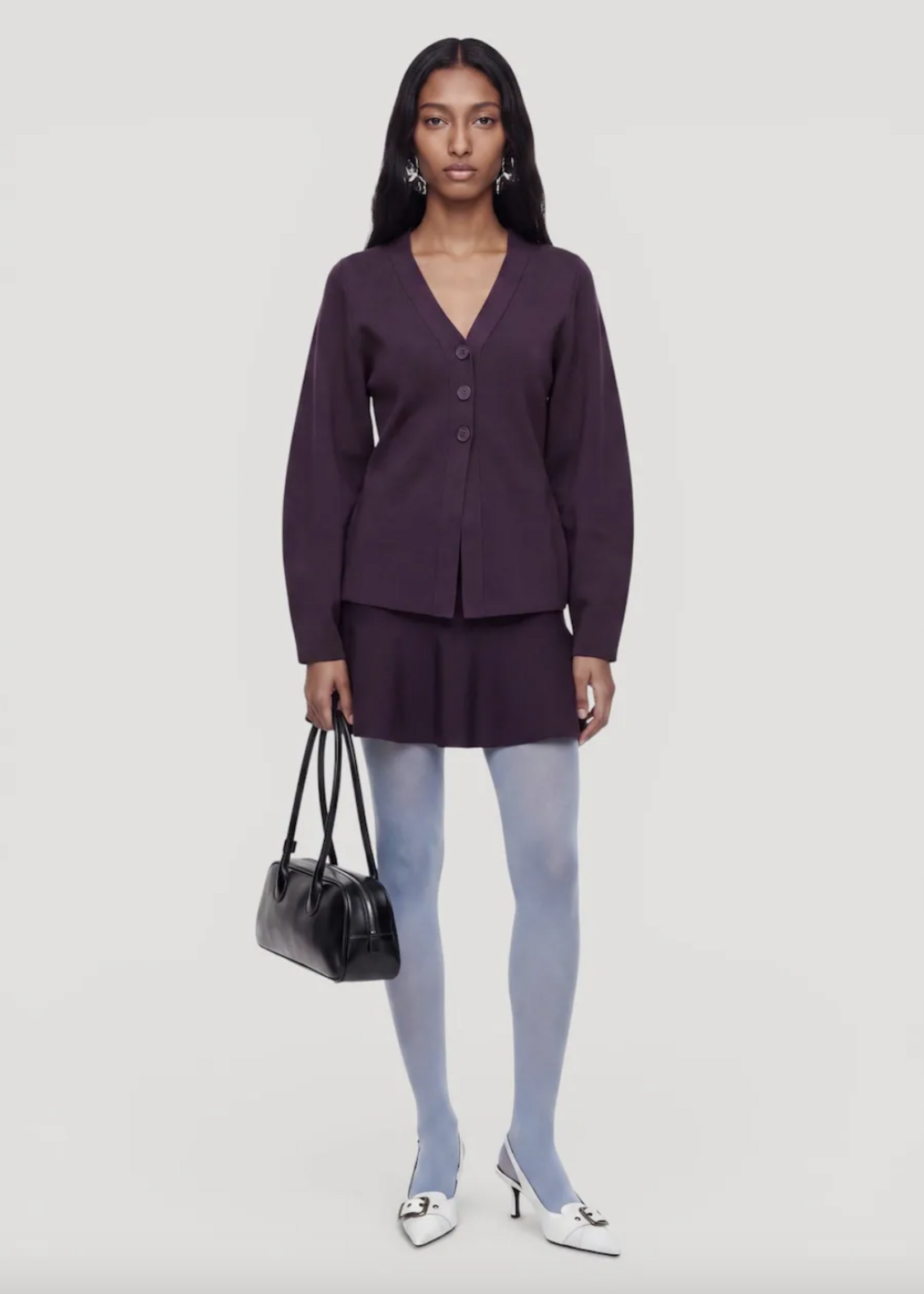 Edited Kendal Cardigan - Purple