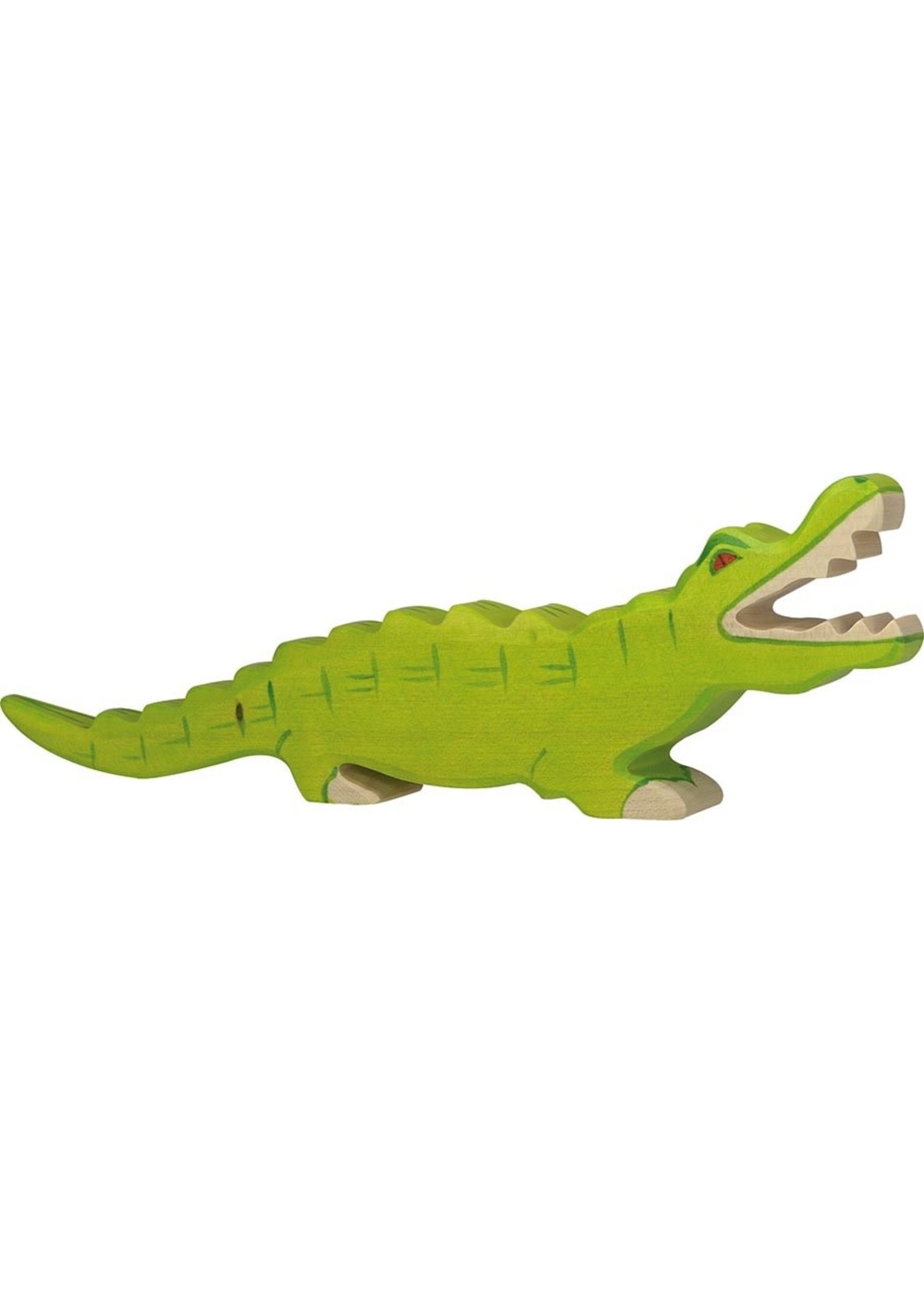 Holztiger Holztiger - Houten Krokodil L 26 cm