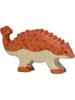 Holztiger Holztiger - Houten Ankylosaurus 12,5 x 2,3 x 7 cm