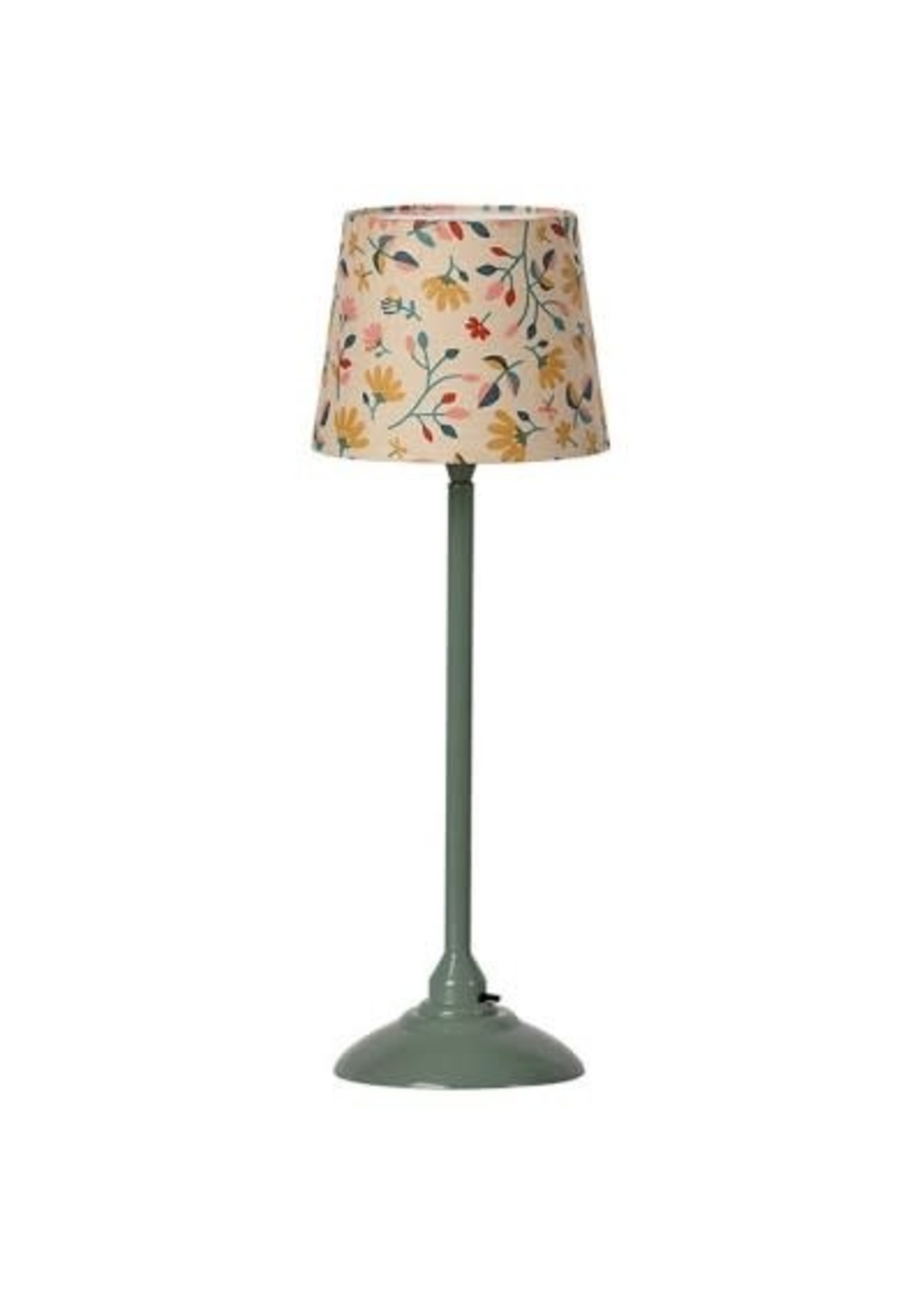 Maileg Miniature floor lamp - Dark mint