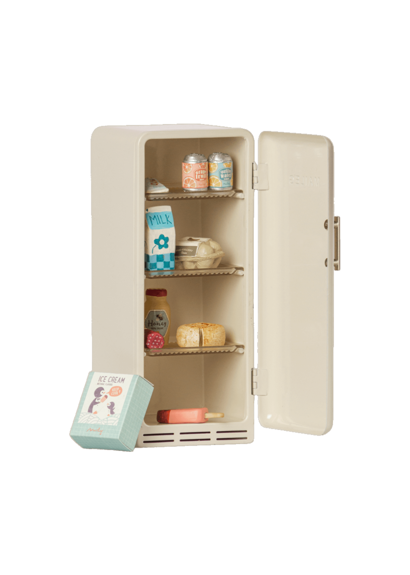 Maileg Miniature fridge - Off-white