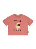 Daily Brat Daily Brat - Happy ice t-shirt desert sand
