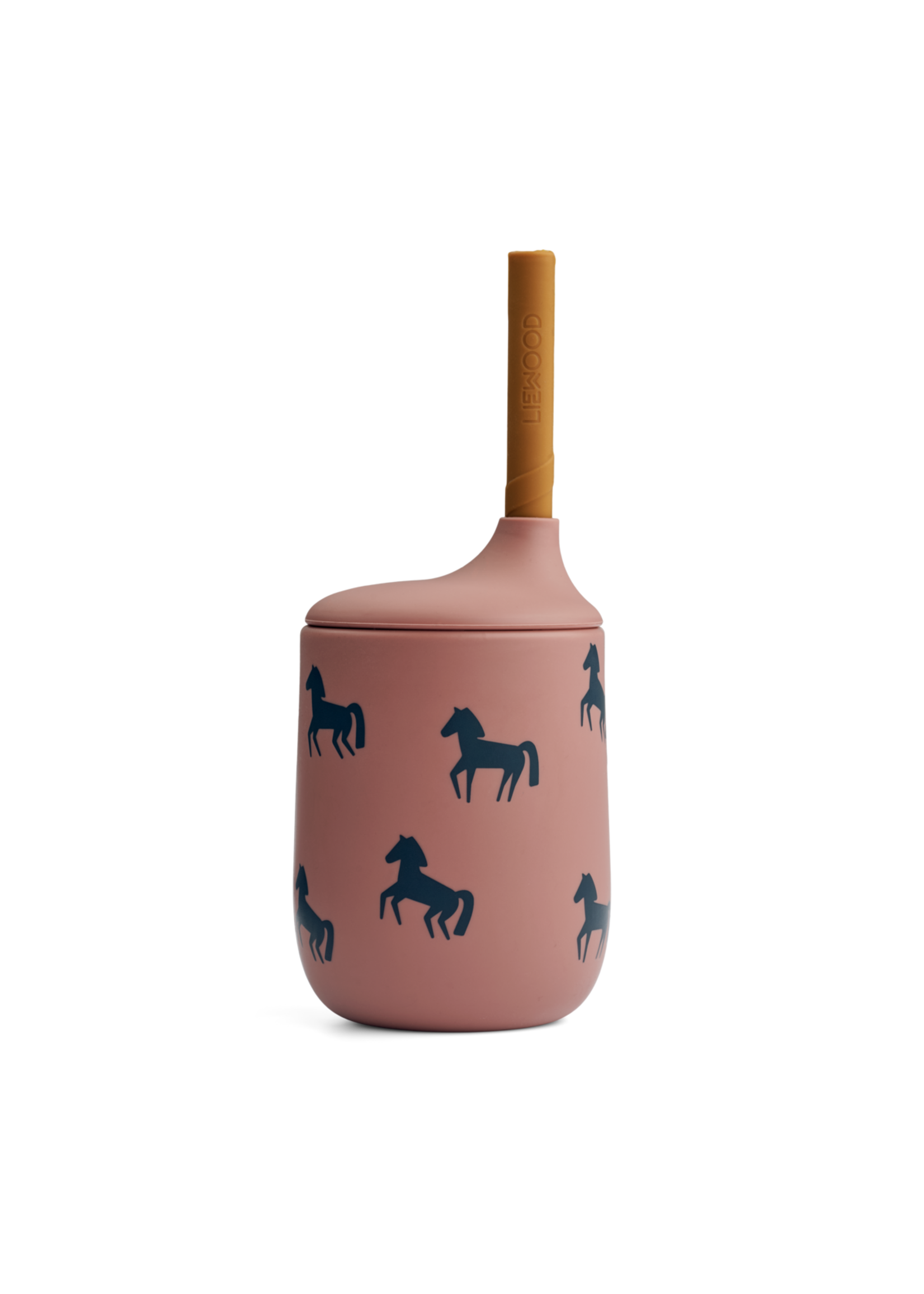 Liewood Liewood - Drinkbeker - Ellis Sippy Cup Horses / Dark rosetta