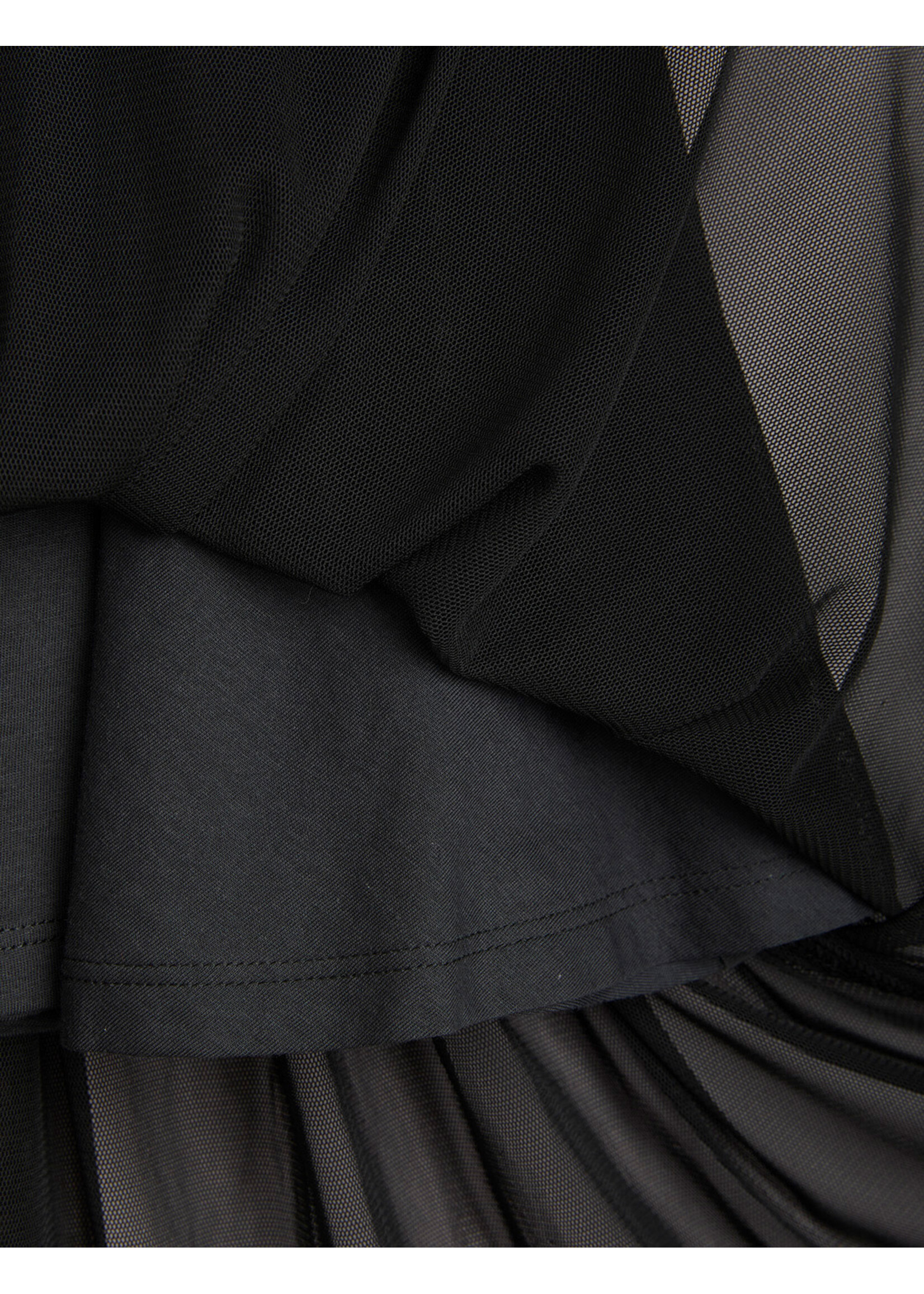 MINI RODINI Bat flower tulle skirt - Chapter 1 - Black
