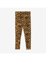 MINI RODINI Basic leopard leggings - Beige