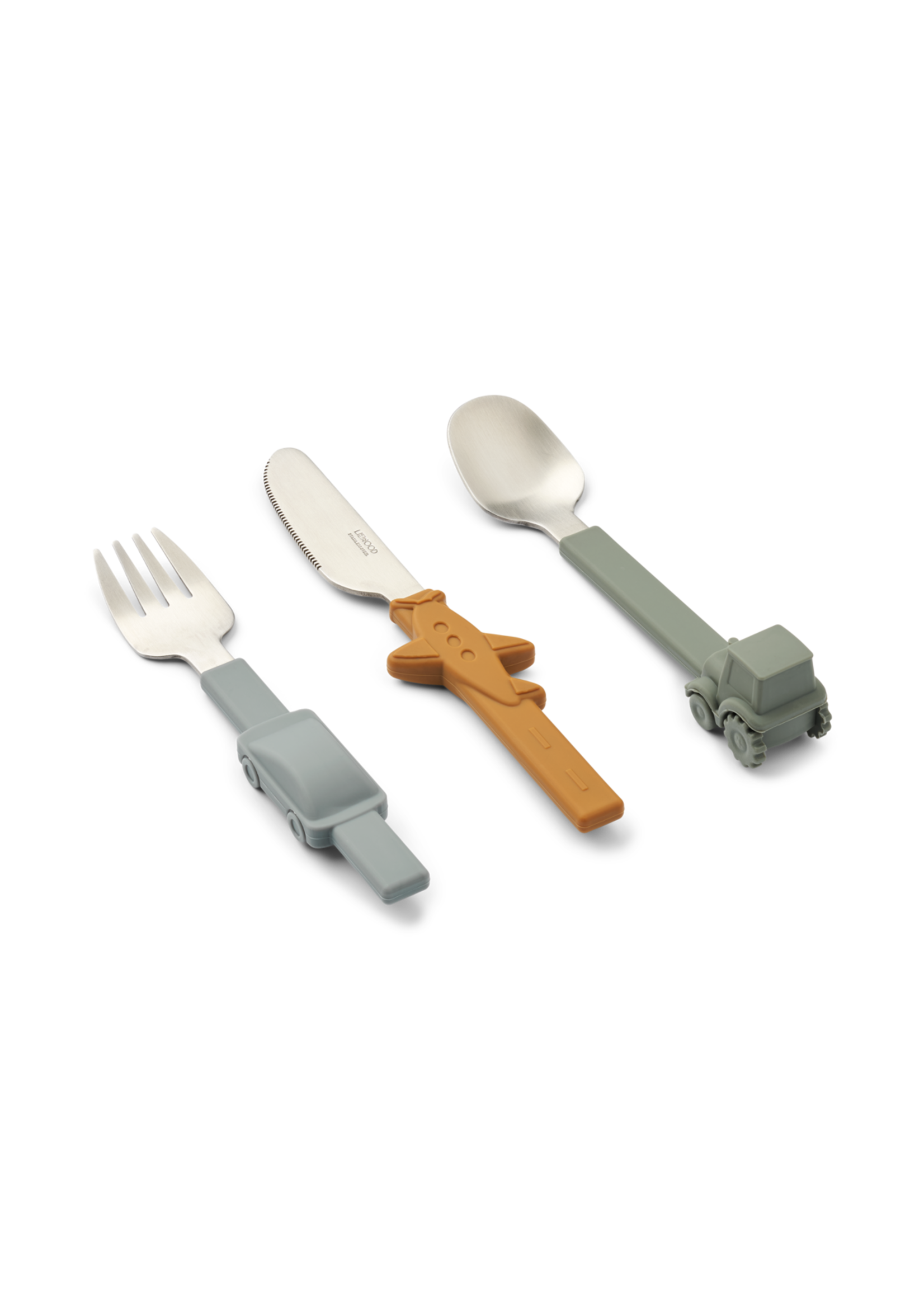 Liewood Liewood - Tove cutlery set - Blue fog mix