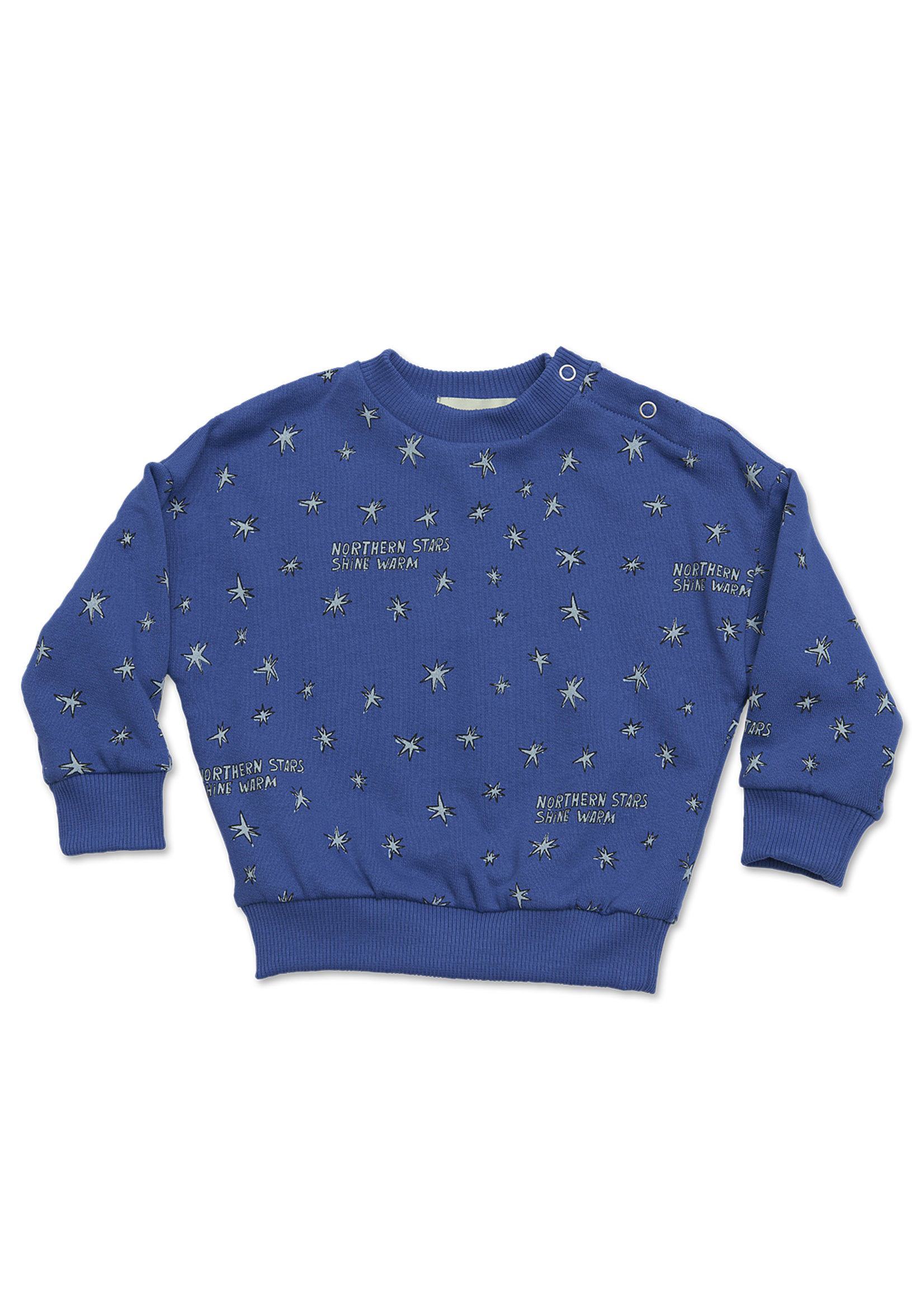 Wander & Wonder Wander & Wonder - Baby Sweatshirt - Indigo stars
