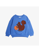 MINI RODINI Mini Rodini - Squirrel Chenille Emb Sweatshirt - Blue