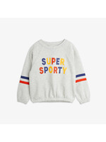 MINI RODINI Mini Rodini - Super Sporty Sp Sweatshirt - Grey Melange