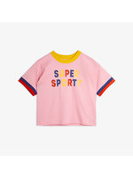 MINI RODINI Mini Rodini - Super Sporty Sp Ss Tee - Pink