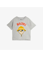 MINI RODINI Mini Rodini - Hike Sp Ss Tee - Grey Melange