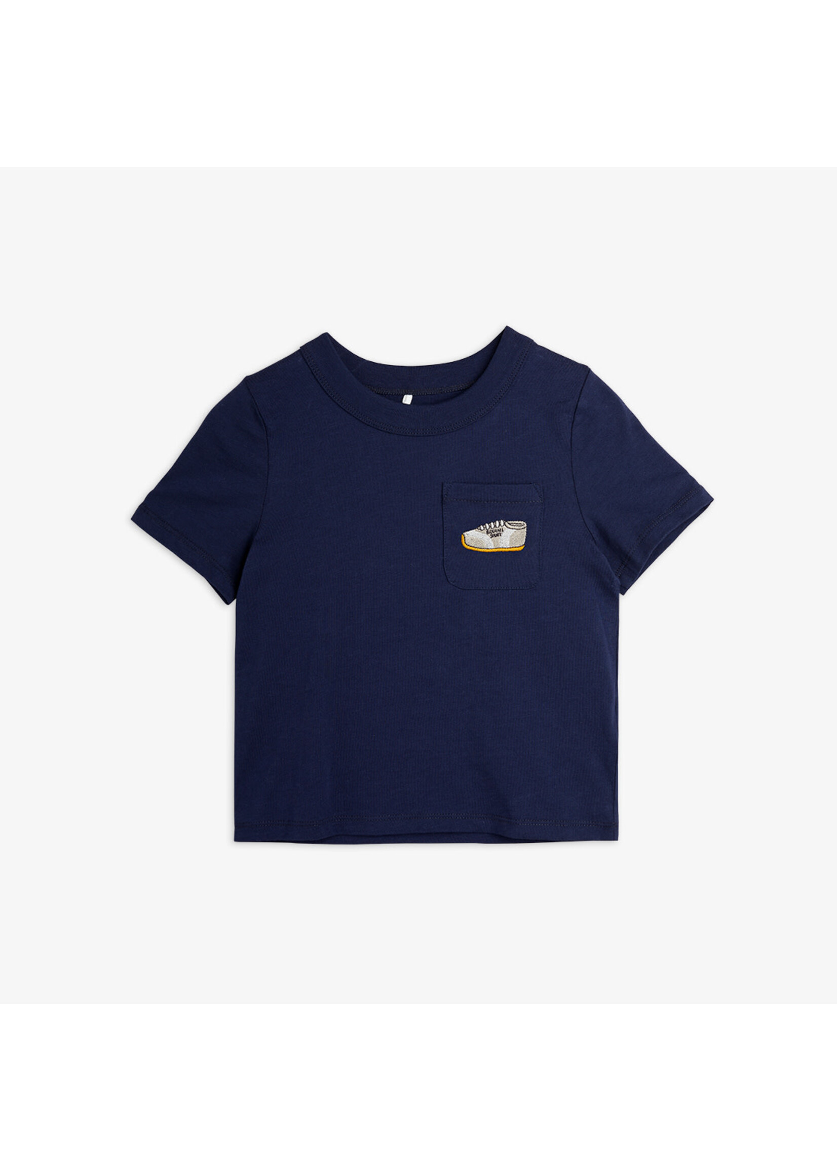 MINI RODINI Mini Rodini - Jogging Emb Ss Tee - Blue