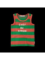 Sproet en Sprout Sproet en Sprout - Tanktop boys Chef du burger Coral