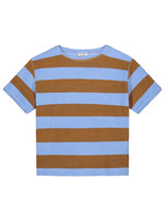 Daily Brat Daily Brat - Striped towel t-shirt serenity blue