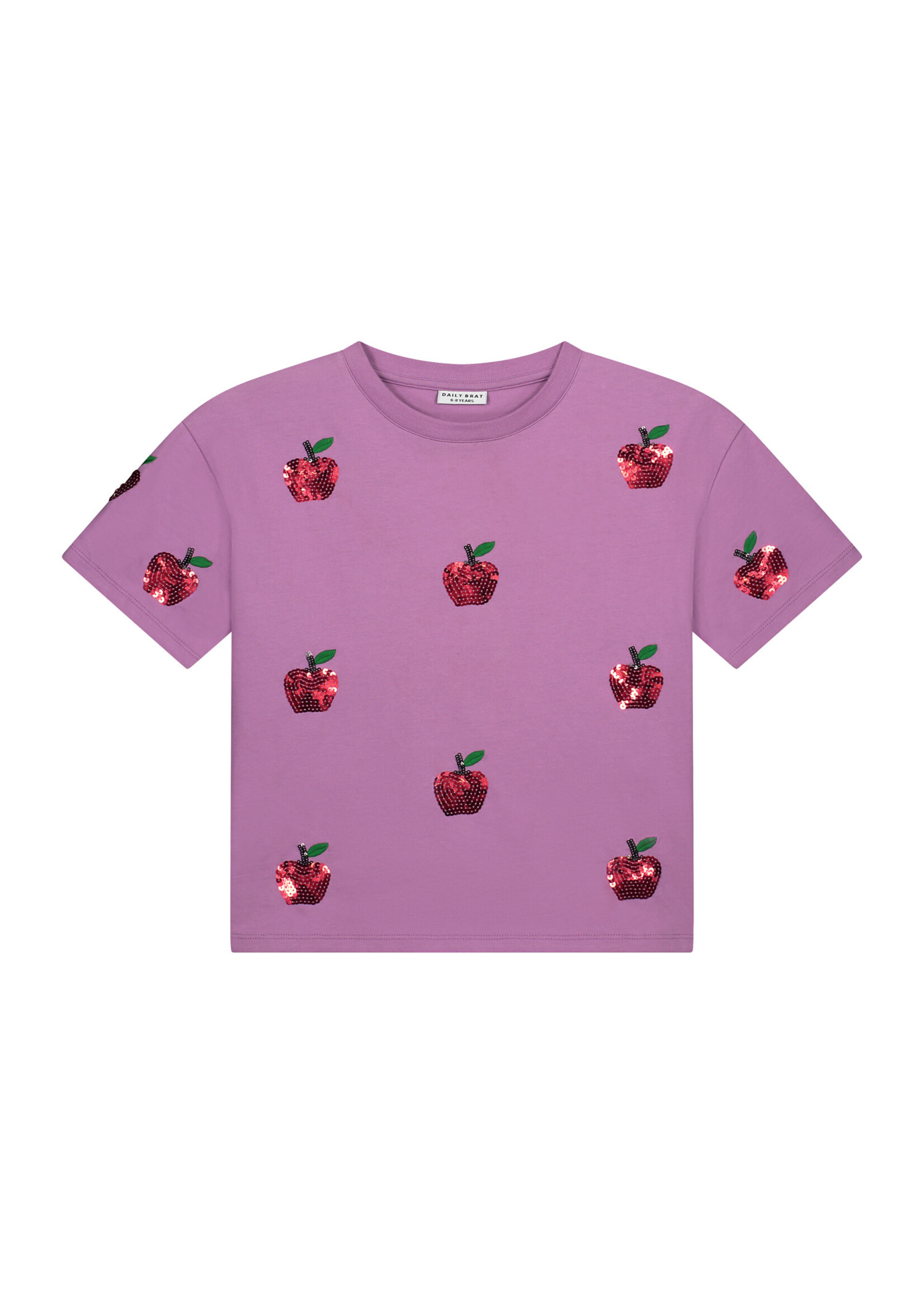 Daily Brat Daily Brat - Apple t-shirt lilavender