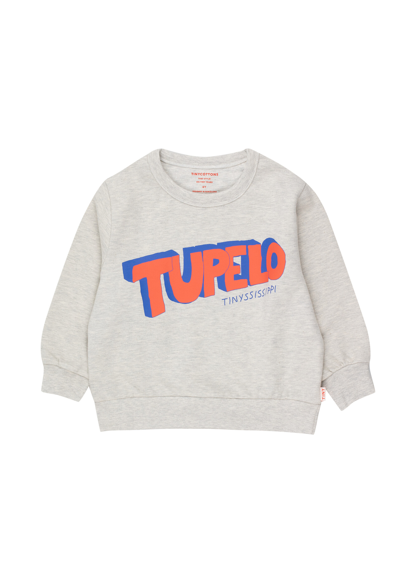 Tiny Cottons Tiny Cottons - TUPELO SWEATSHIRT medium grey heather