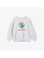 MINI RODINI Mini Rodini - Parrot emb sweatshirt - Grey melange