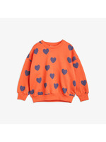 MINI RODINI Mini Rodini - Hearts aop sweatshirt