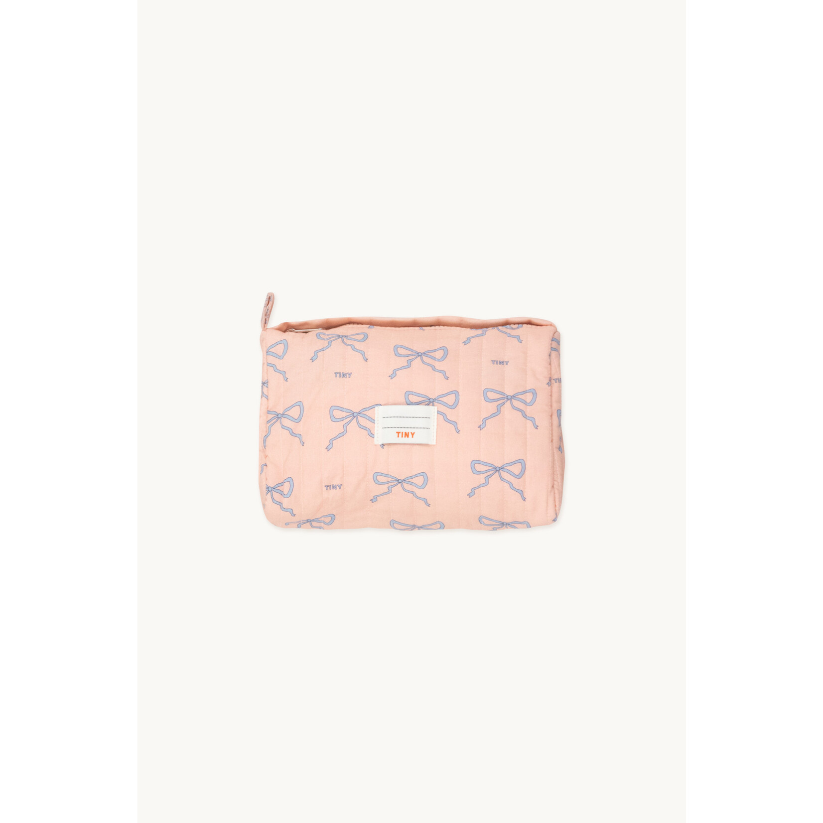 Tiny Cottons Tiny Cottons - Bows Big Pouch - Wild rose