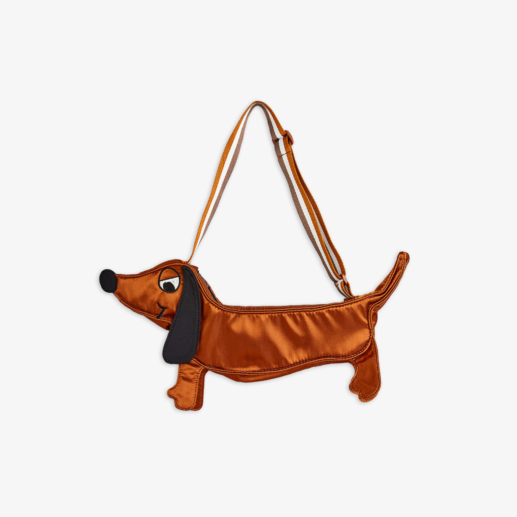 MINI RODINI Mini Rodini - Dog Crossbody Bag - Brown