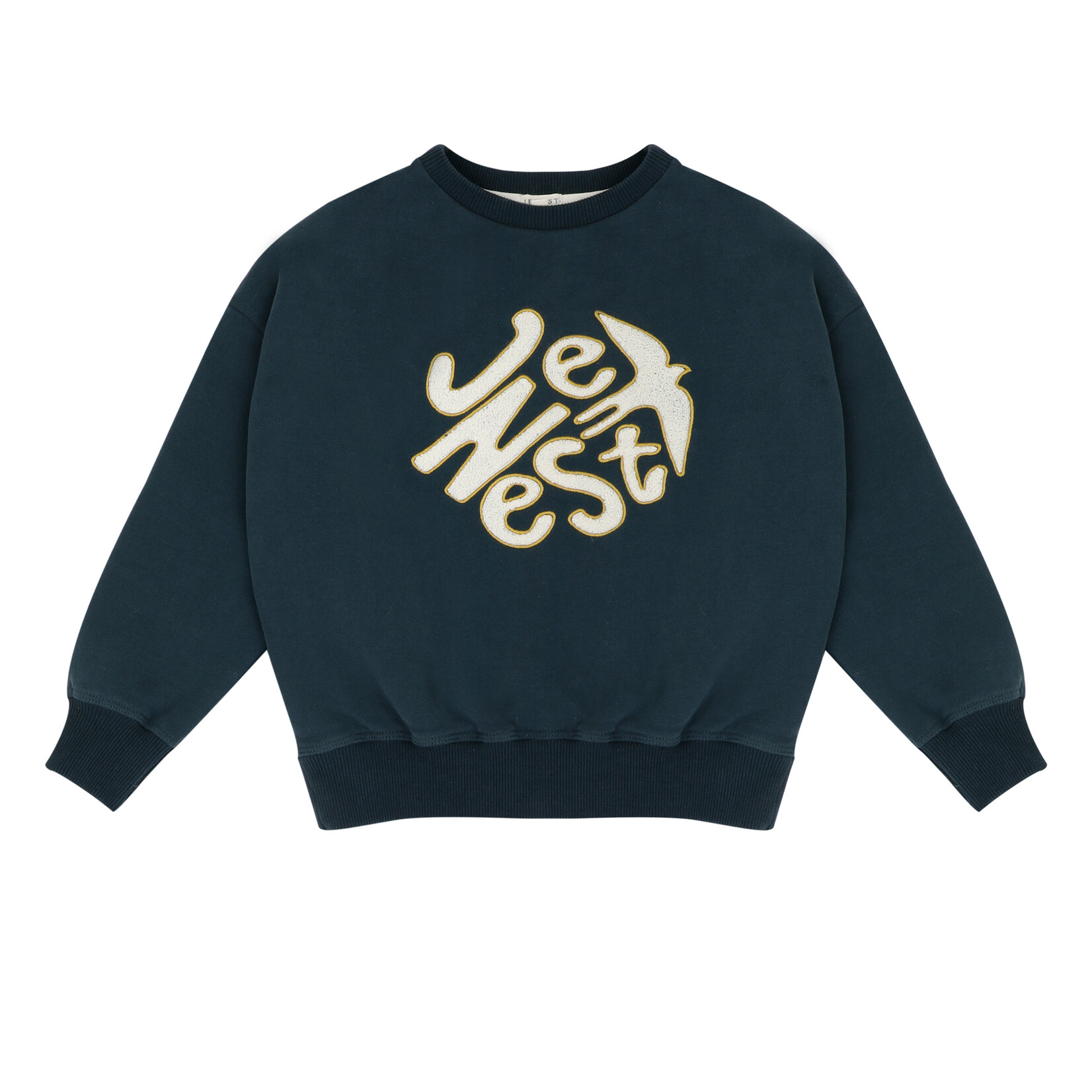 Jenest Jenest - Bird Sweater  - Dark Grey