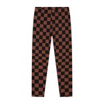 Daily Brat Daily Brat - Cheery Checked Pants Hickory Brown