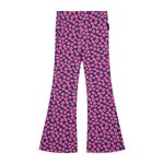 Daily Brat Daily Brat - Starburst Lily Flared Pants Navy Peony