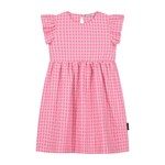 Daily Brat Daily Brat - Cheecky Checked Dress Cuddly Pink