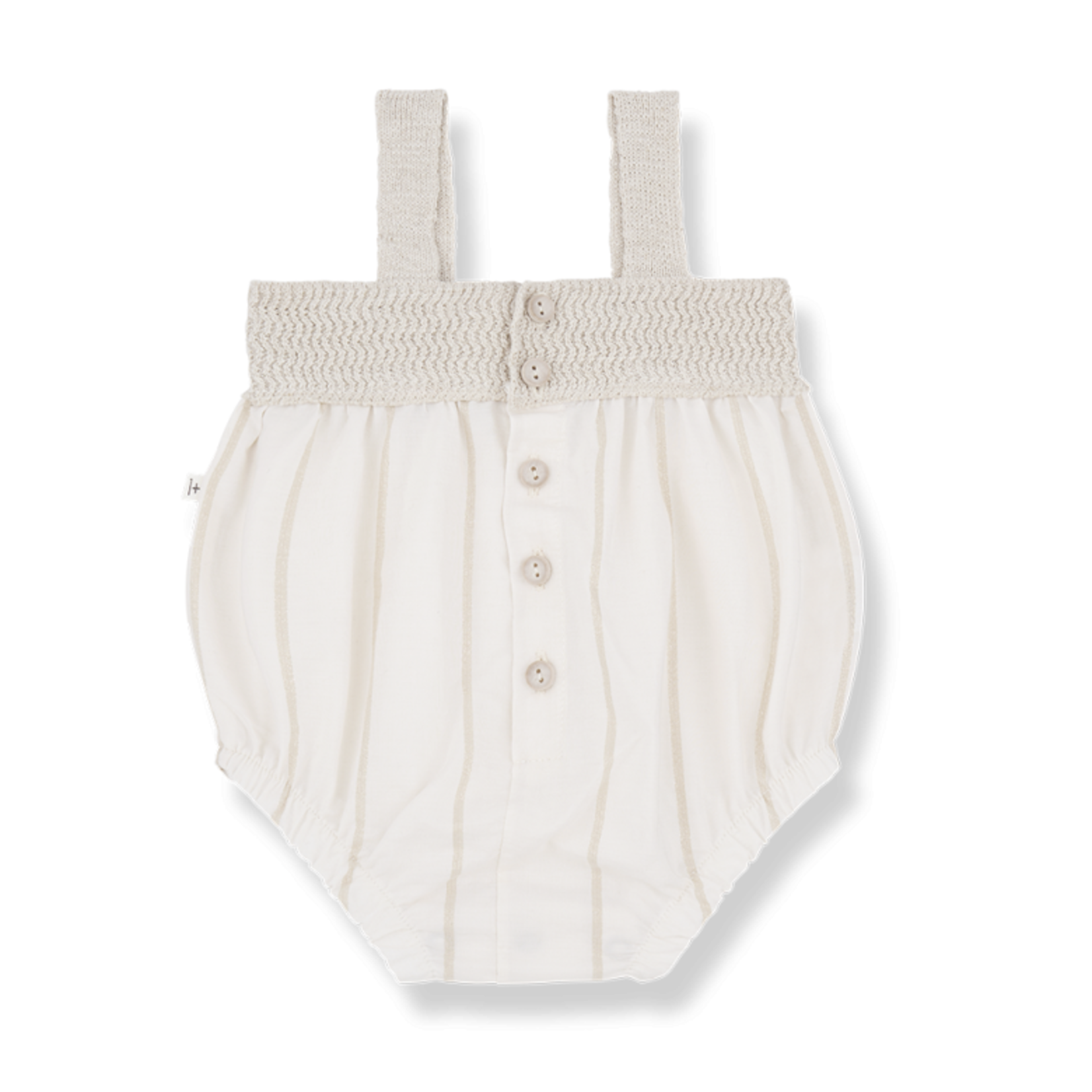 1+ in the family 1+ In The Family - Zeus - Romper Off-White