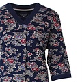 Tenderness TENGD1409A Tenderness dames nachthemd Navy Blauw.