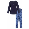 Medaillon MEPYD1404A Medaillon dames pyjama Blauw.