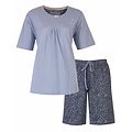 Medaillon MESAD1410A Medaillon dames shortama Licht Blauw-Grijs.