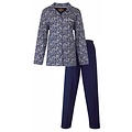 Medaillon MEPYD1409A Medaillon dames pyjama Blauw.