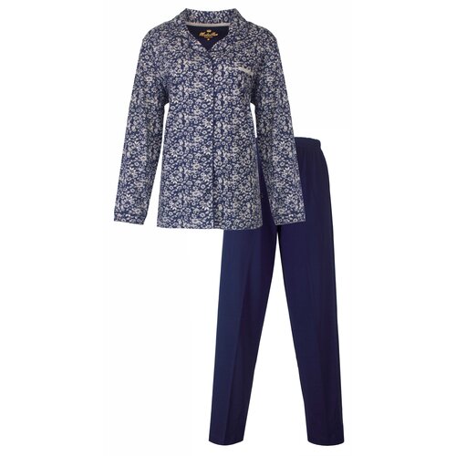 Medaillon MEPYD1409A Medaillon dames pyjama Blauw.