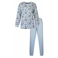 Tenderness TEPYD1416A Tenderness dames pyjama Mint Blauw.