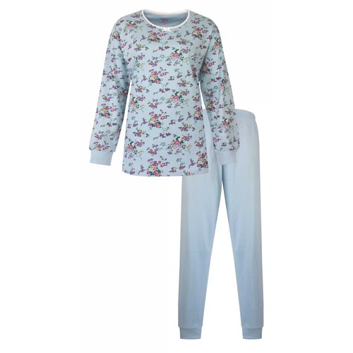 Tenderness TEPYD1416A Tenderness dames pyjama Mint Blauw.