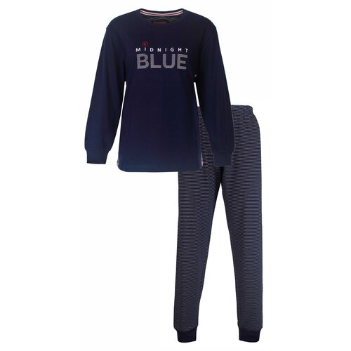 Irresistible IRPYD1408A Irresistible dames pyjama Navy Blauw.