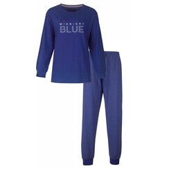 IRPYD1408C Irresistible dames pyjama Kobalt Blauw.