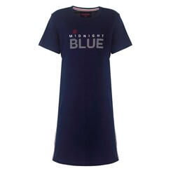 IRNGD1408A Irresistible dames nachthemd Navy Blauw.
