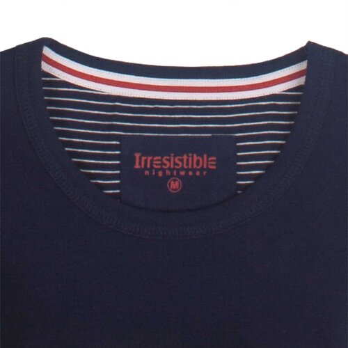 Irresistible IRNGD1408A Irresistible dames nachthemd Navy Blauw.