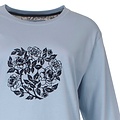 Medaillon MEPYD15010A Medaillon dames pyjama Grijs.