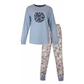 Medaillon MEPYD15010A Medaillon dames pyjama Grijs.