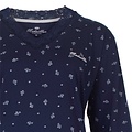 Medaillon MEPYD15007A Medaillon dames pyjama donker blauw.