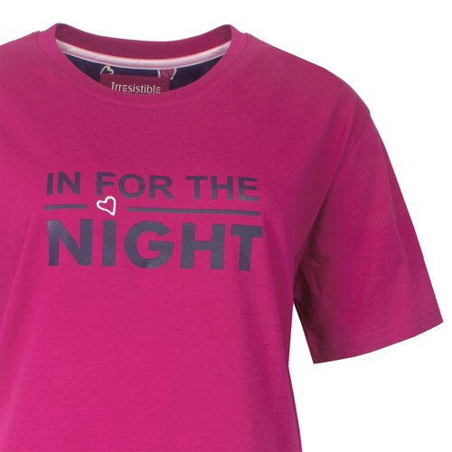 Irresistible IRPYD15010A Irresistible dames 3/4 pyjama Fuchsia.