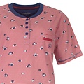 Irresistible IRPYD15007A Irresistible dames 3/4 pyjama Blauw.