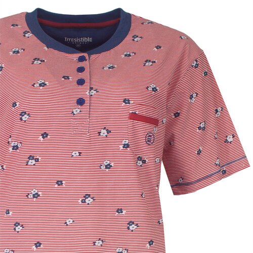 Irresistible IRPYD15007A Irresistible dames 3/4 pyjama Blauw.