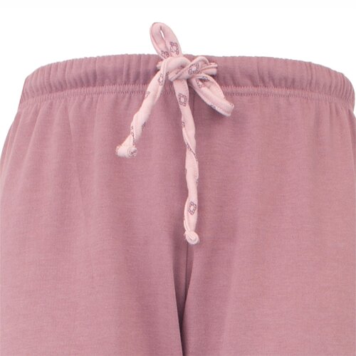 Tenderness TEPYD25011A Tenderness dames Fleece Pyjama Roze.