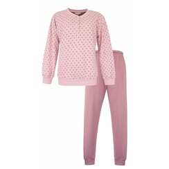 TEPYD25011A Tenderness dames Fleece Pyjama Roze.
